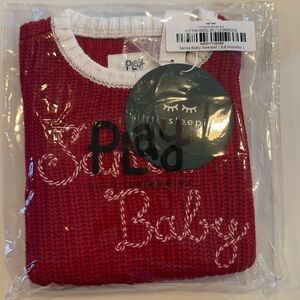 Little Sleepies Santa Baby Sweater